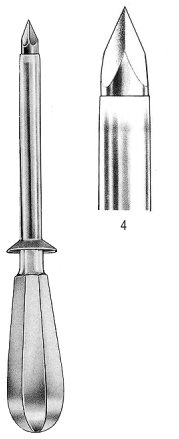 Nelson Trocar Thorax 35, ø 12,0mm, 20cm, Figure No. 4