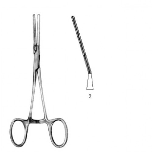 Neonatal and Pediatric Clamp, Straight, Delicated, Fig.2, 14.5cm