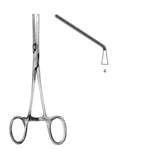 Neonatal and Pediatric Clamp, Straight, Delicated, Fig.4, 13.5cm