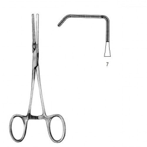 Neonatal and Pediatric Clamp, Straight, Delicated, Fig.7, 13.5cm