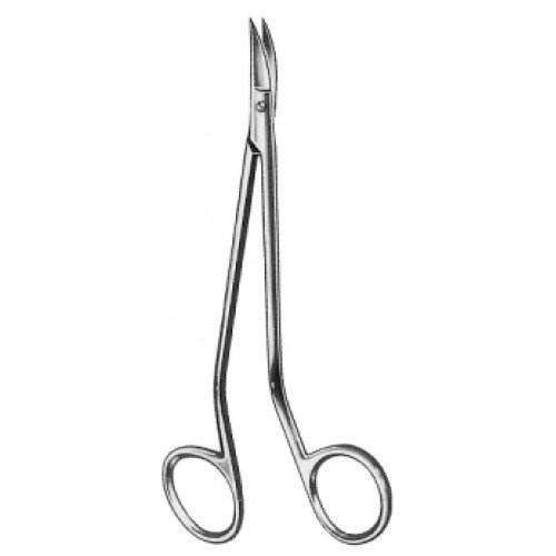 Neumann Gum Scissors S-Curved 12cm