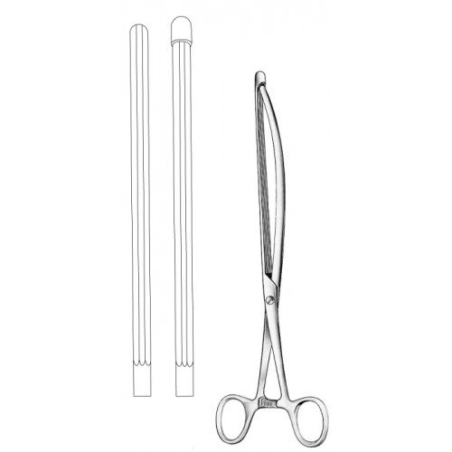 Nussbaum Intestinal clamp Straight 25cm