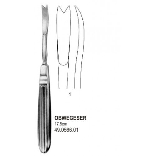 Obwegeser Periosteal Elevator 17.5cm Fig.1