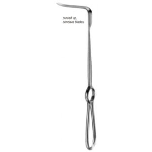 Obwegeser Soft Tissue Retractor up 16x80mm, 22cm