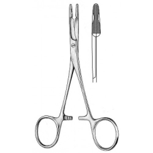 Olsen Hegar Needle Holder with blood groove 14cm