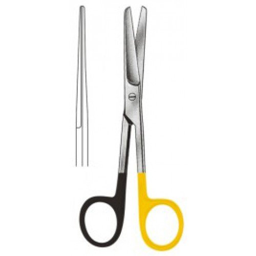 Operating Scissors, Straight, Blunt/Blunt, Supercut, Tungsten Carbide, 13.0cm