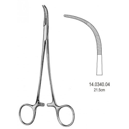 Overholt Diss. and Ligature Forceps 21.5cm Fig.4
