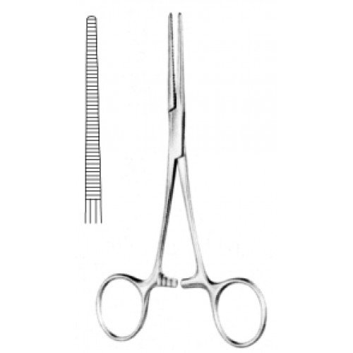 Pean Hemostatic Forceps, Delicated, Straight, 16cm