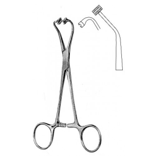 Peers Bertram Non-perf. Towel Clamp 14.5cm