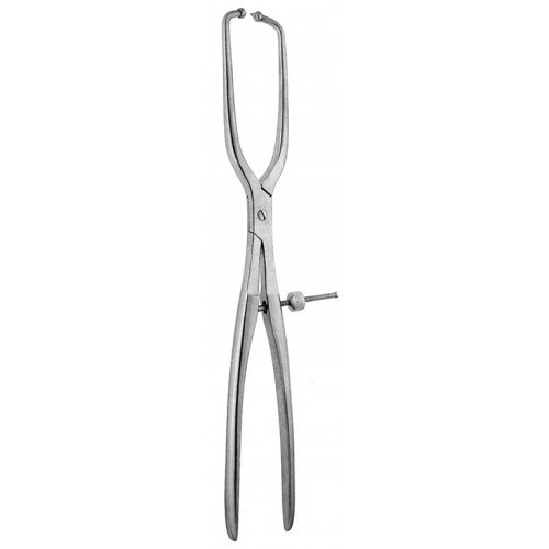 Pelvic Reduction Forceps long with Pointed Ball Tips, with Speed lock, 40cm