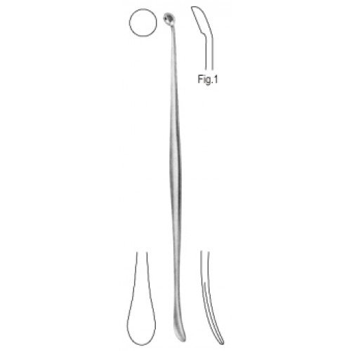 Penfield Dura Curette and Diss. 17.5cm Fig.1