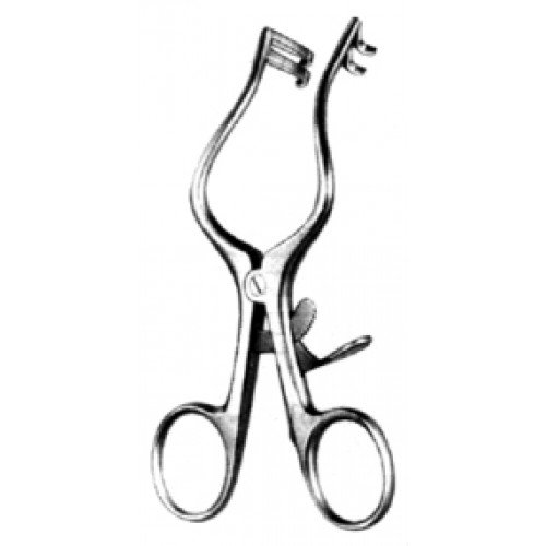 Plester Retractor, 2×2 Prongs, Blunt, 13cm