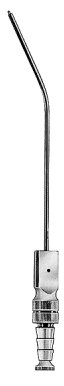 Plester Suction Tube Curved 3.0mm, 17cm