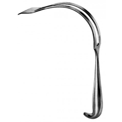 Polloson Retractor Hook Blade 60×130, Total Length 27cm
