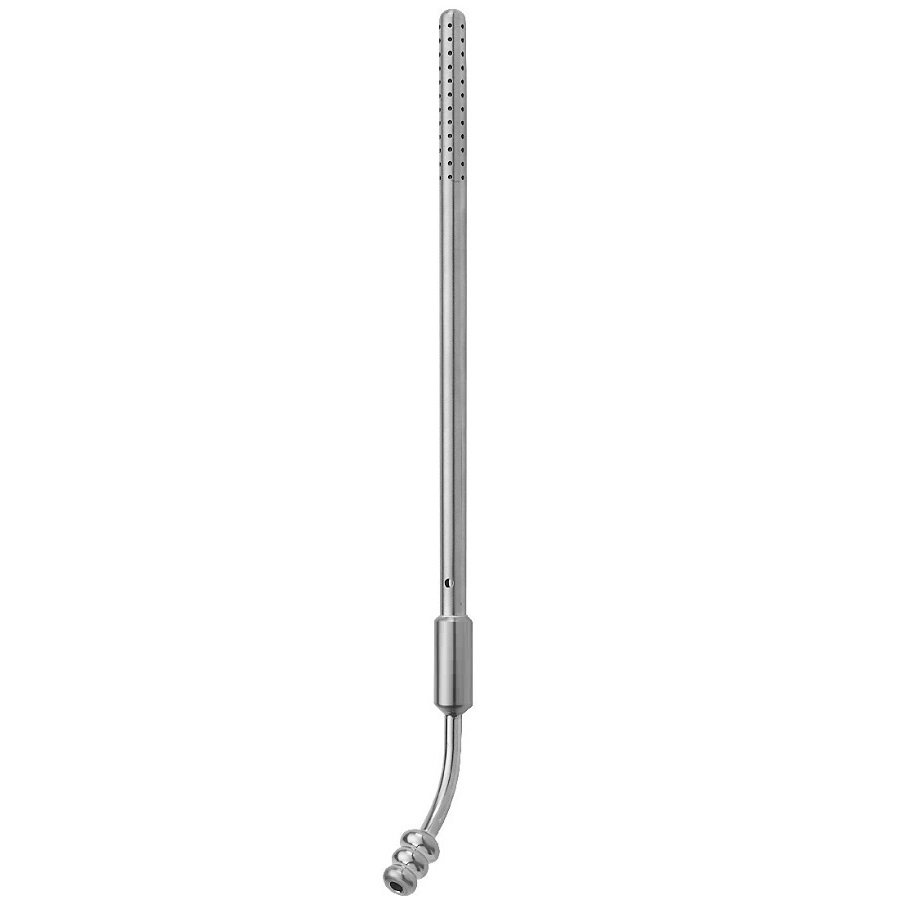 Poole Baby Suction Tube, Curved Aspiration Cannula, 5.5mm Ø Diameter, 20cm