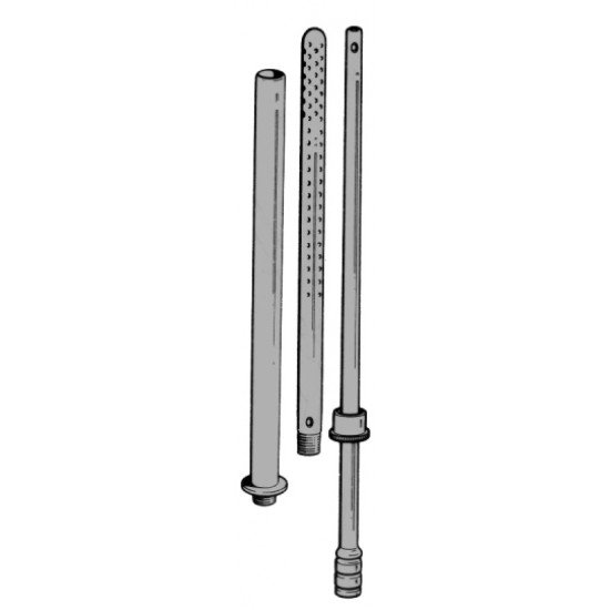 Poole Suction Tube set with Lawrie Extension, 42cm