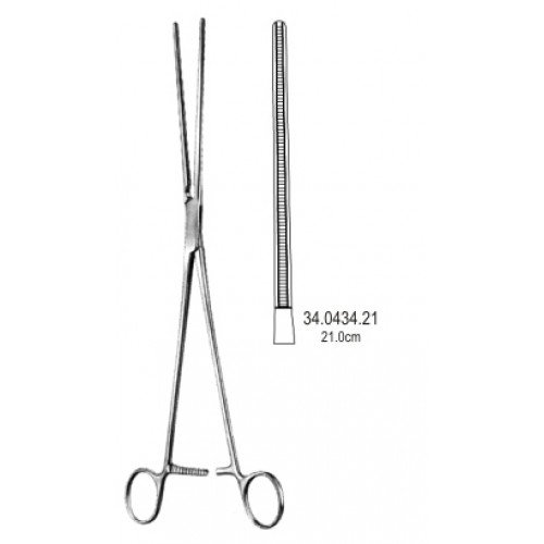 Potts Atraumatic Blood Vessel Forceps, Straight, 21.5cm