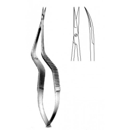 Potts Micro Scissor Curved bayonet, 15.5cm