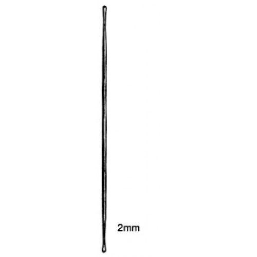 Probe Buttoned Double Ended, Probe thickness 2mm, 11.5cm