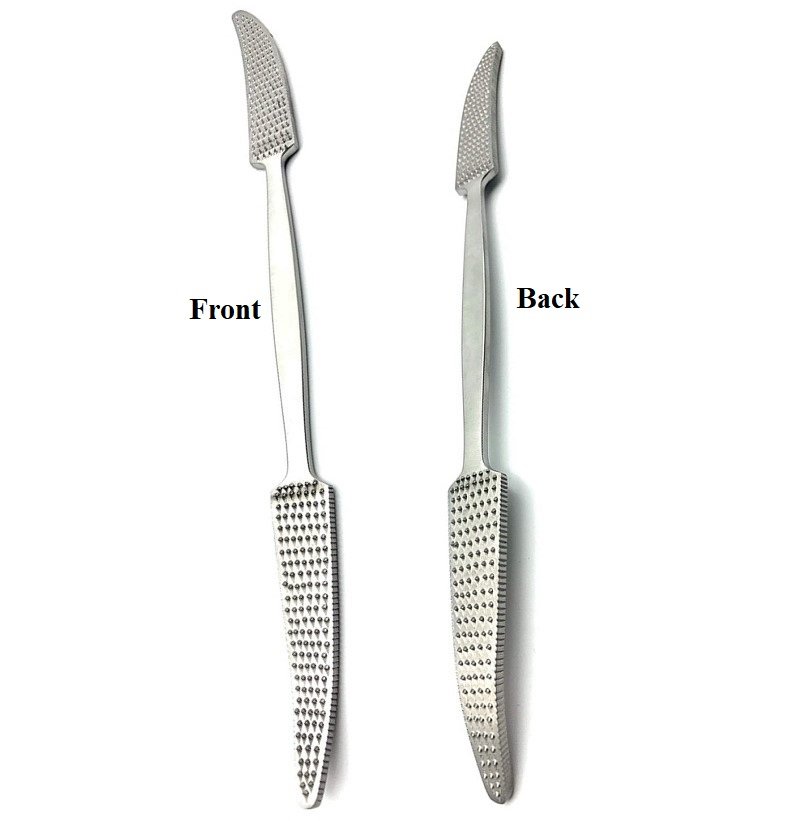 Putti Bone Raspatory, Double Ended, Double Sided, Flat, 27cm