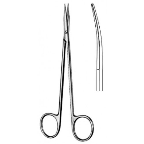 REYNOLDS Operating Scissors Curved 15cm
