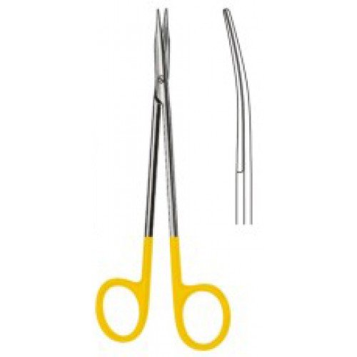 REYNOLDS Operating Scissors Curved 18cm Tungsten Carbide