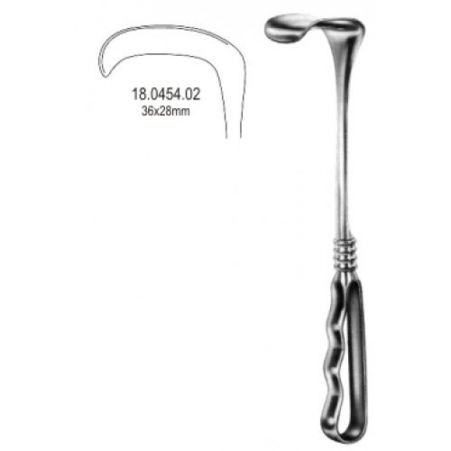 Richardson Retractor 36x28mm, 24cm