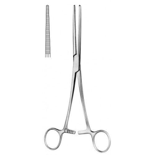 Rochester Pean Hemostatic Forceps, Straight, 13cm