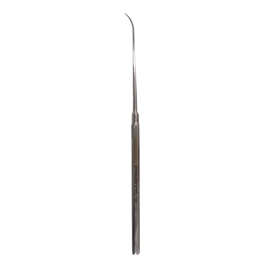 Rosen Micro Otology Needle, Curved, 15cm