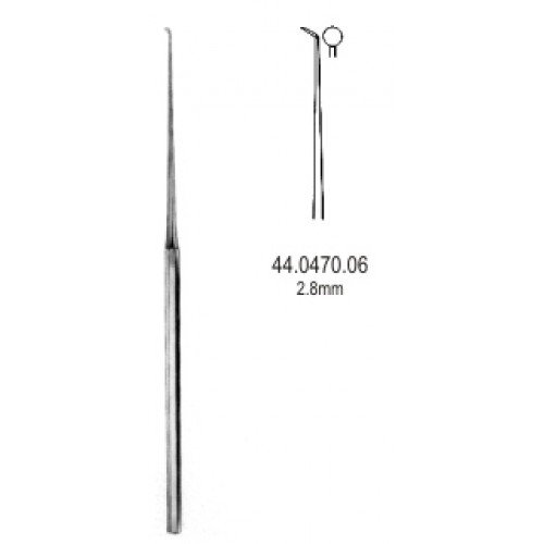 Rosen micro round knife 2.8mm, 15cm