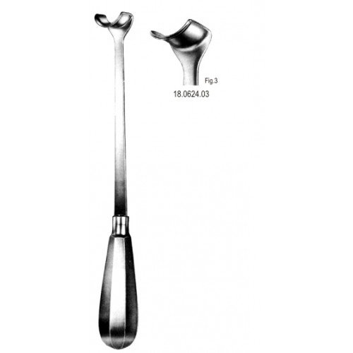 Ross Aortic Wall Retractor 24x16mm, 27cm