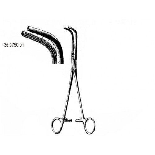 Sarot Bronchus Clamp, Left, 23cm