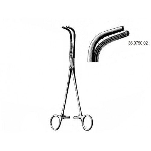 Sarot Bronchus Clamp, Right, 23cm