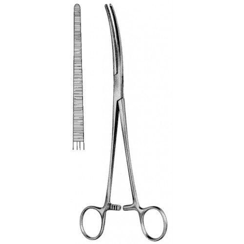 Sarot Bronchus Clamp, Straight, 24cm