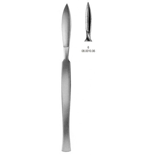 Scalpel Metal Handle Fig.6