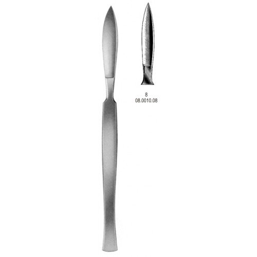 Scalpel Metal Handle Fig.8