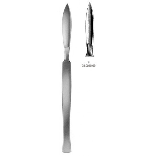 Scalpel Metal Handle Fig.9