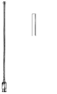 Schmid Vessal Irrigation Cannula Malleable, 3mm, 15cm