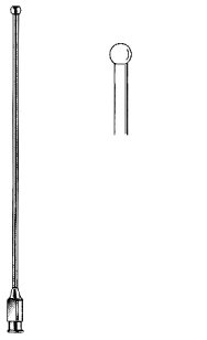 Schmid Vessal Irrigation Cannula Malleable, 5mm, 15cm