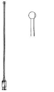 Schmid Vessal Irrigation Cannula Malleable, 6mm, 15cm
