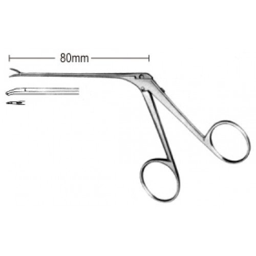 Schuknecht Wire Closer Forceps 80mm shaft