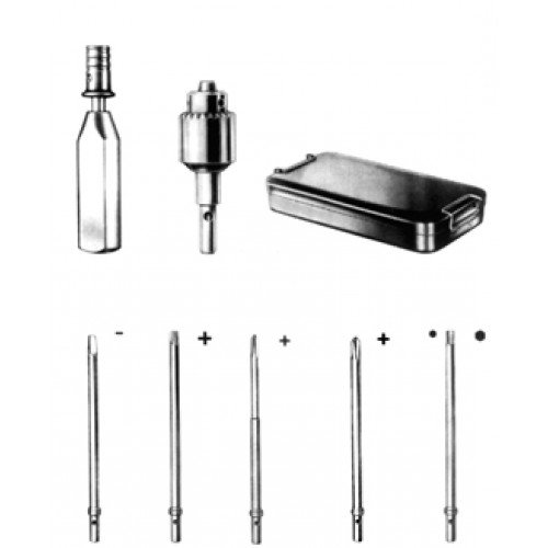 Screw Driver Set complete in case