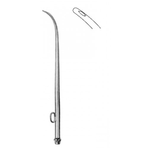 Siebenmann Frontal Sinus Cannula 2.5mm, 15cm