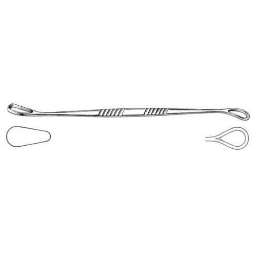 Sims Uterine Curette, Double Ended, Sharp/Blunt, 25cm