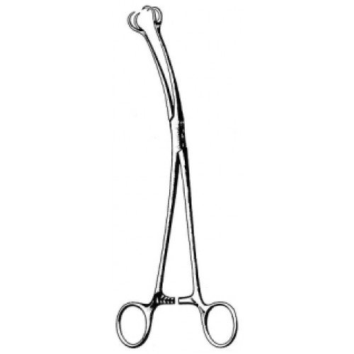 Skene Vulsellum Forceps 2×2 Jaws 23cm