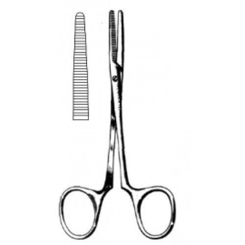 Spencerwells Artery Forceps, Straight, S/J (Serrated jaws), 12.5cm