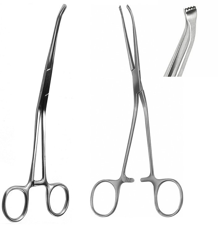 St. George’s Hemorrhoid Grasping, Seizing Forceps (McGivney), 18.5cm