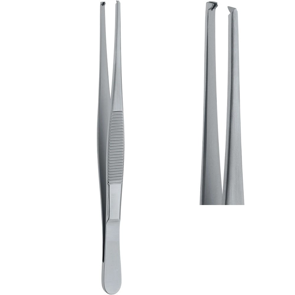 Standard Tissue Forceps, 1×2 Teeth, 11.5cm
