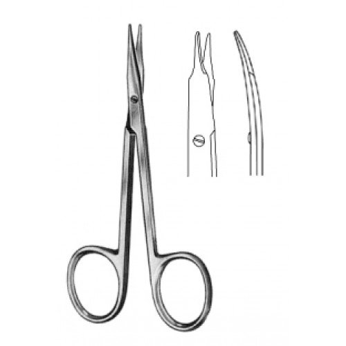 STEVENS Tenotomy Scissors, Curved, Blunt/Blunt, 11cm