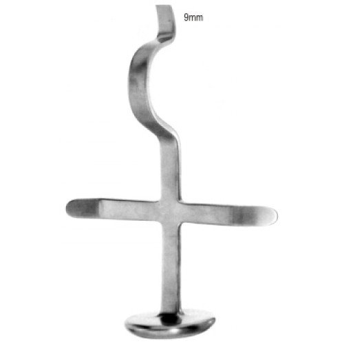 Swan’s Neck Maxillary Osteotome 9mm, 17.5cm